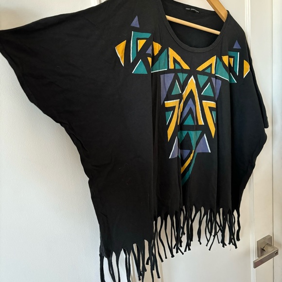 Truly Madly Deeply Black Ethnic Tee - Picture 5 of 7